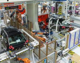 usine de fabrication des BMW i3